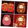 Gogogmee Red Envelopes for Spring Festival, Chinese Hongbao with Cartoon Patterns for Weddings and Birthdays, Random Style view 4