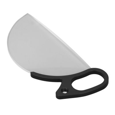 100 mm Portable Split Diopter Filter, 2 Semicircular Optical Glass Prisms for SLR Camera Photography