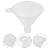 SOLUSTRE 4-Pack Plastic Laboratory Filter Funnels, Clear view 3