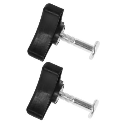 Lawn Mower Handle Wing Nut Bolts, 2-Piece Metal and Plastic