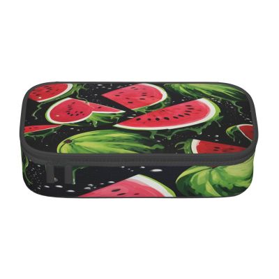 ZHONGSK Large-Capacity Pencil Case, Watermelon