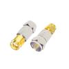 2-Pack F-Type Male to SMA Male Straight RF Coaxial Adapters view 2
