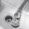 Stainless Steel Utility Sink with Drainboard, Wall-Mount view 4