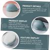 ORFOFE Laundry Cleaning Brushes, Blue, 2-Piece Set, PP/PE, Whale-Shaped, Compact view 2