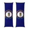 Kentucky State Flag Long Pillowcase, 20 x 60 in, for Extra-Long Body Pillows view 1