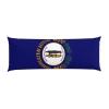 Kentucky State Flag Long Pillowcase, 20 x 60 in, for Extra-Long Body Pillows view 2