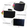 STOBOK 2-Piece Wooden Chalkboard Set, Black, Wipeable, with Wood Edge view 2