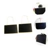 STOBOK 2-Piece Wooden Chalkboard Set, Black, Wipeable, with Wood Edge view 3