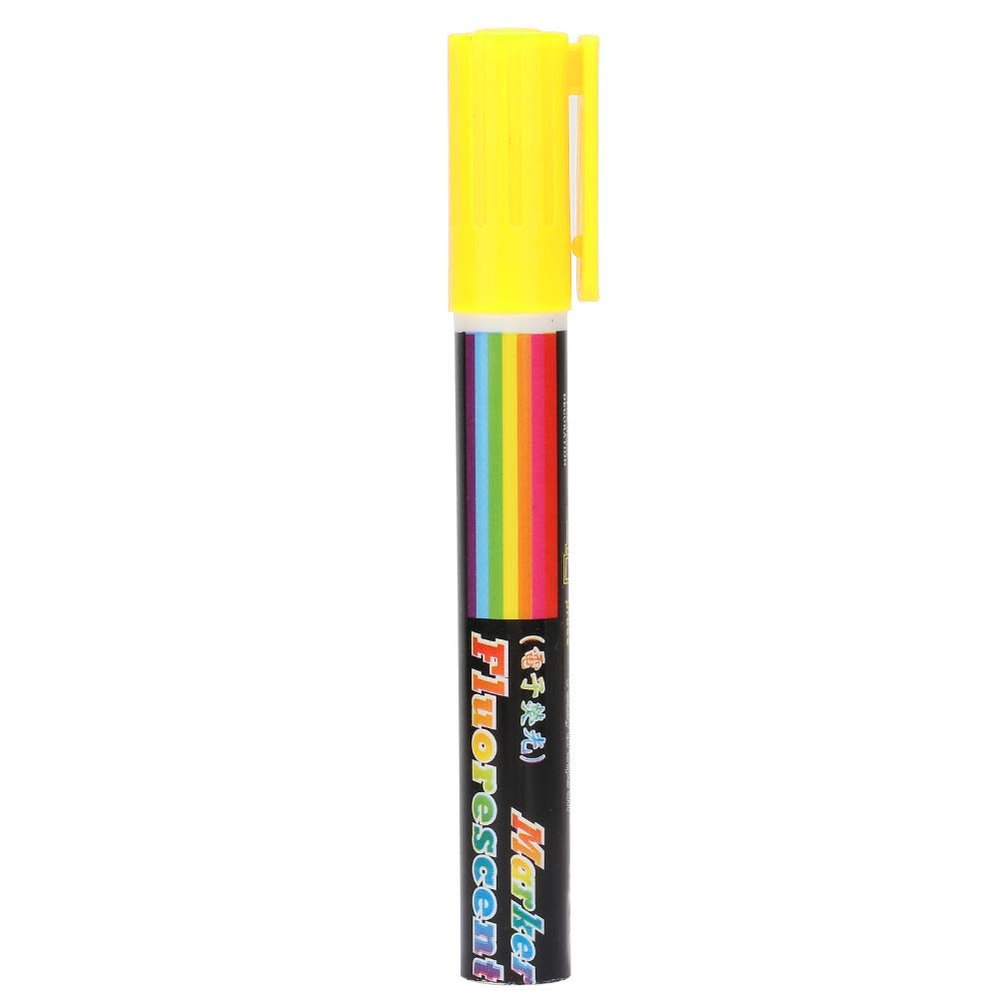 SEAFRONT Bee Marking Pen, 8 Colors, Plastic Queen Marking Pen, Marking Tool for Beekeeping (YELLOW)
