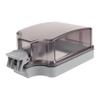 Black Weatherproof ABS Outdoor Outlet Cover, PP view 1