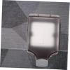 Black Weatherproof ABS Outdoor Outlet Cover, PP view 2