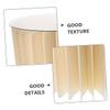 2-Pack Foldable Cylindrical Paper Pedestal Stands with Acrylic Plates view 2