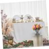 2-Pack Foldable Cylindrical Paper Pedestal Stands with Acrylic Plates view 4