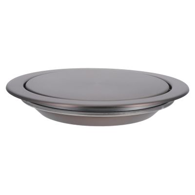 Stainless Steel Built-In Swing-Top Trash Can Lid
