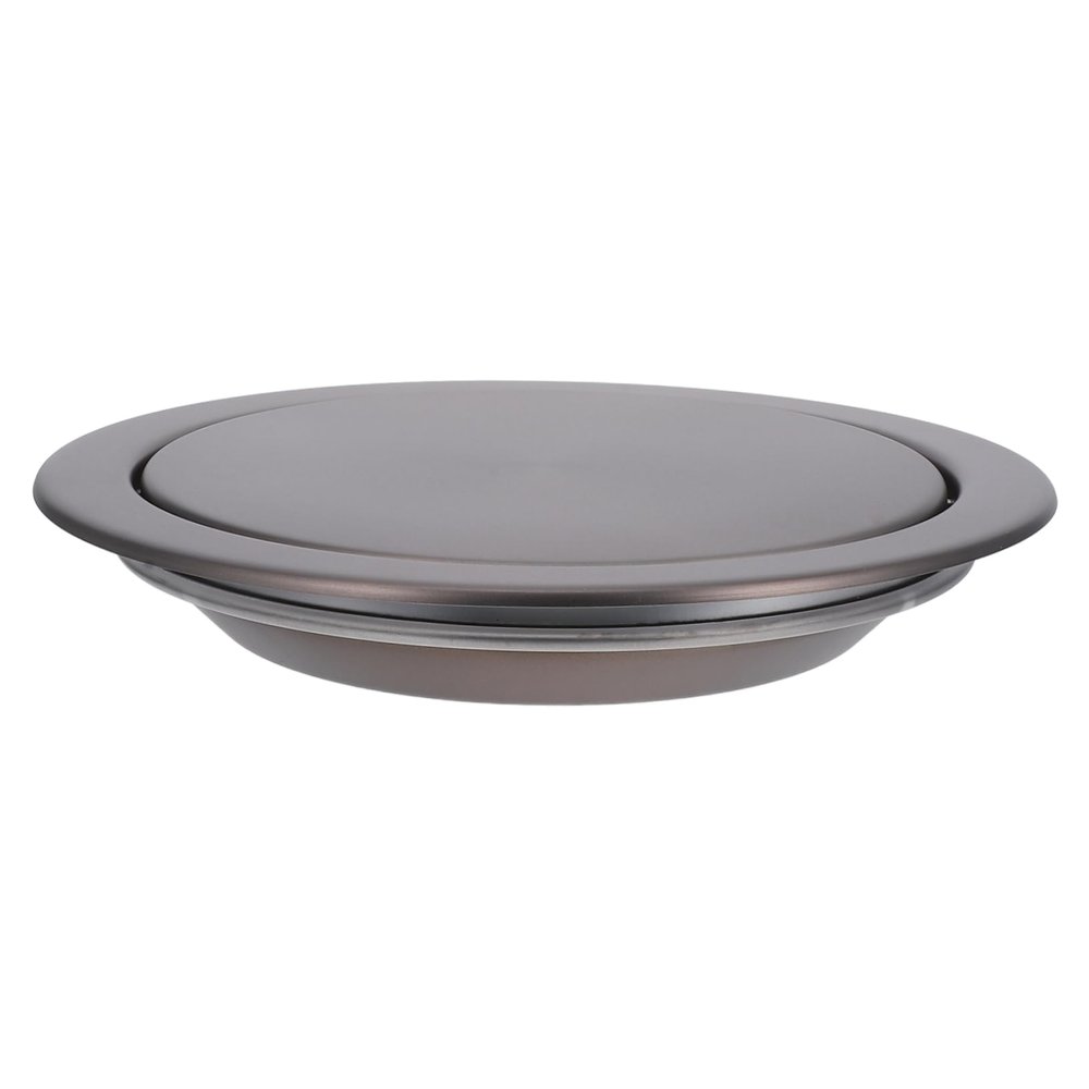 Stainless Steel Built-In Swing-Top Trash Can Lid
