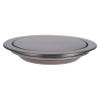 Stainless Steel Built-In Swing-Top Trash Can Lid view 1