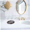 Stainless Steel Built-In Swing-Top Trash Can Lid view 2