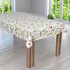 laro Washable PVC Oilcloth Tablecloth, Rectangular, Floral Rosehip Pattern, 140 x 160 cm view 2