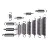 5-Pack 2.5 x 14 x 100 mm Spring Steel Extension Springs with Hooks for Household Appliances and Furniture view 3