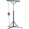 SPORTNOW Height-Adjustable Heavy Bag Stand with Speedball, Steel, Black view 1