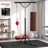 SPORTNOW Height-Adjustable Heavy Bag Stand with Speedball, Steel, Black view 2