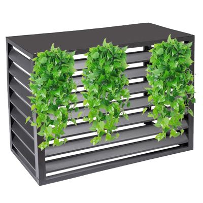 YHDZWY Outdoor Air Conditioner Cover, Gray, 110 x 80 x 60 cm