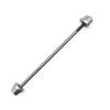 MAYANGYANG TP Line Bicycle Quick-Release Skewer for Front and Rear Hubs, Titanium-Alloy Axle Center, 74–112 mm, Rear Silver view 1