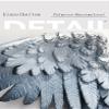 Resin Angel Wing Wall Sculpture, Gray, 140 × 45.5 cm view 3