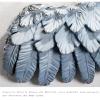 Resin Angel Wing Wall Sculpture, Gray, 140 × 45.5 cm view 4