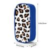 VANANI Leopard Large-Capacity Pencil Case, Blue view 4