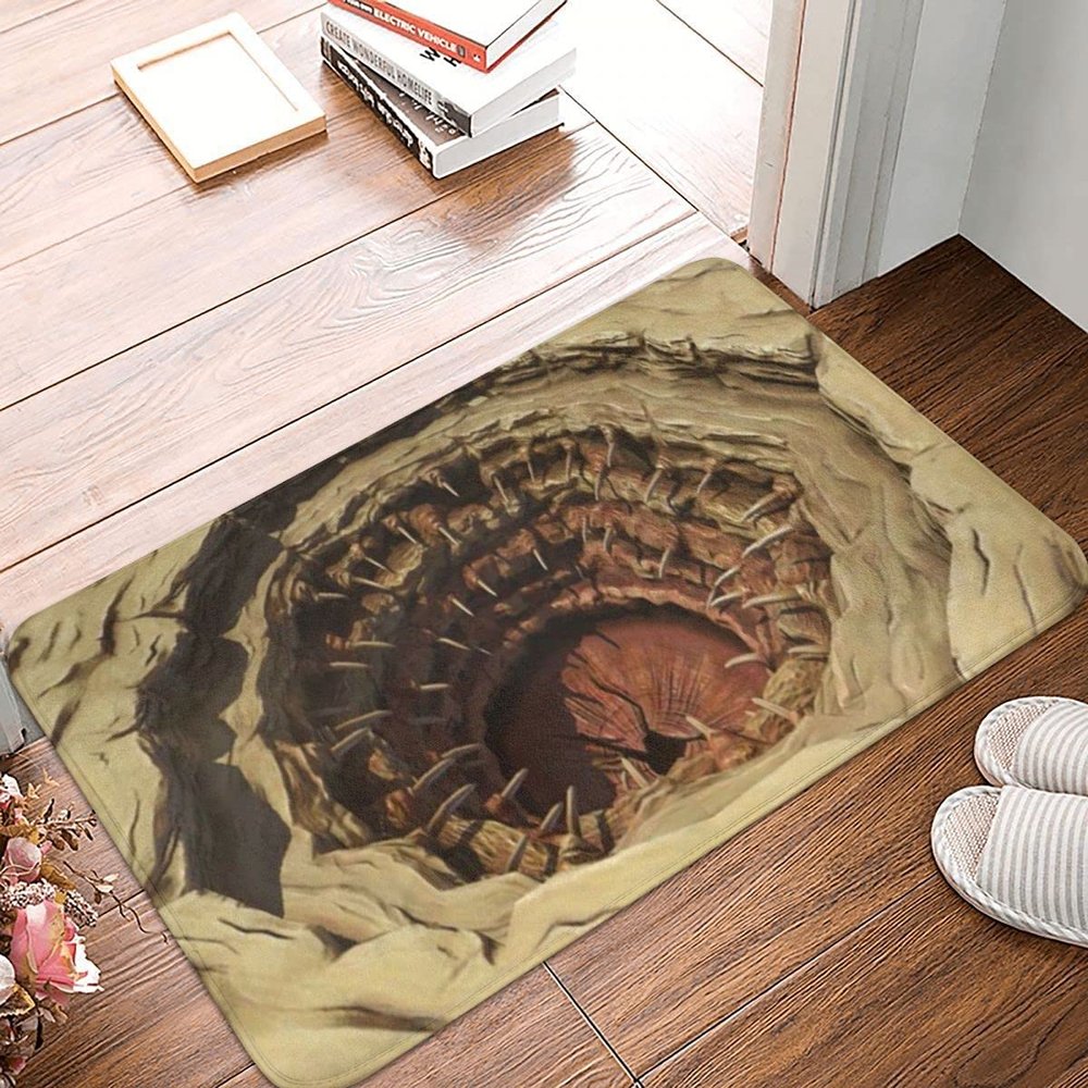 The Sarlacc Pit Bath Mat 40 x 60 cm, Washable Doormat