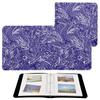 Photo Album Binder, Blue Exotic Leaves and Birds, Self-Adhesive Pages, 4x6 view 1