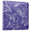 Photo Album Binder, Blue Exotic Leaves and Birds, Self-Adhesive Pages, 4x6 view 2
