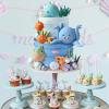 Under-the-Sea Ocean Animal Cake Decorations, 17-Piece Set view 3
