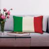 Yelolyio Italian Flag Pillow Cover, Throw Pillowcase for Couch and Sofa, Cotton-Linen Home Decor, 12 x 18 in view 3