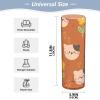 Cylinder Vase for Flowers with Cartoon Cat Design, Plastic Vase for Home Decor view 2