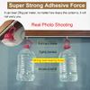 Self-Adhesive Aluminum Curtain Track, Room Divider, White, 100 cm (39.3 in) view 2