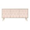 HEALANCY Riva Oak Sideboard with 3 Doors view 1