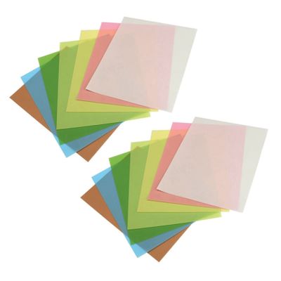 Xptieeck 14-Piece Lapping Film Sheet Set, Precision Polishing Abrasive Sheets, 1500/2000/4000/6000/8000/10000/12000 Grit