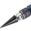 Xptieeck 3-Piece HSS Step Drill Bit Set, 3–12 mm, 4–12 mm, 4–20 mm, Straight Flute, for Metal view 4