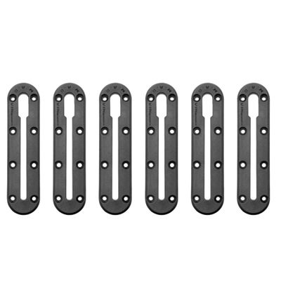 Xptieeck 6-Pack Kayak Slide Rail Mount for Fishing Rod Holders, RAM Compatible