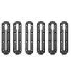 Xptieeck 6-Pack Kayak Slide Rail Mount for Fishing Rod Holders, RAM Compatible view 1