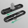 Xptieeck 6-Pack Kayak Slide Rail Mount for Fishing Rod Holders, RAM Compatible view 2