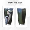 Ousika 590 ml Stainless Steel Travel Tumbler with Lid and Straw, Vacuum-Insulated, Double-Wall view 3