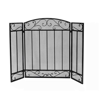 BGFYUSF 3-Panel Fireplace Screen