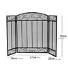 BGFYUSF 3-Panel Fireplace Screen view 2