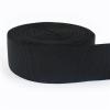Wide Elastic Band, Black, 35 mm x 10 m view 1