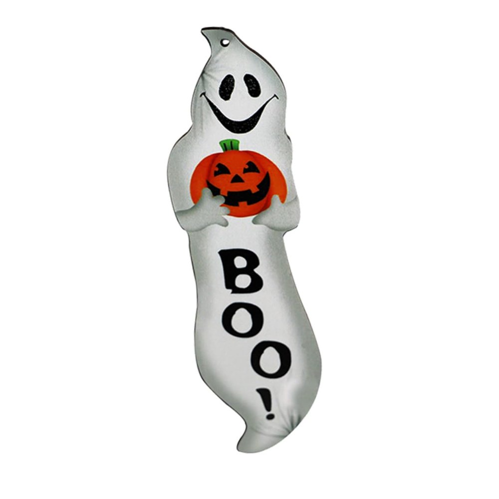 Wooden Ghost Hanger, 1 Pc., Halloween Decoration Prop