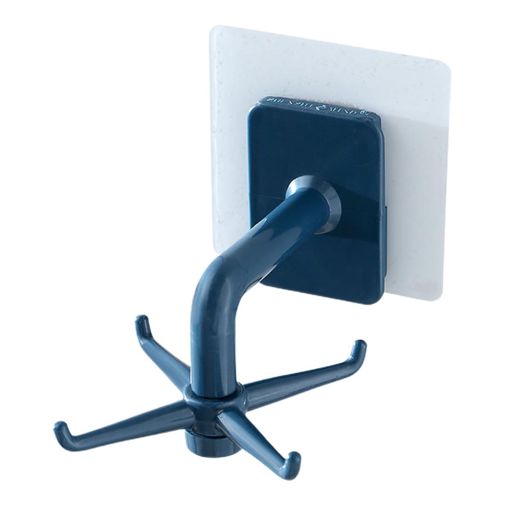 Self-Adhesive Rotating Utensil Holder Hook