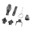 7-Piece Manganese Steel Drain Cleaner Combination Cutter Head Set with Removal Key view 3